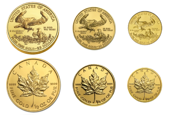 Buy Gold Fractional Coins