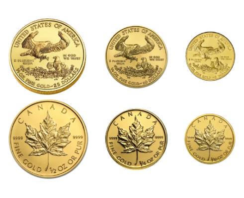 Fractional Gold Coins