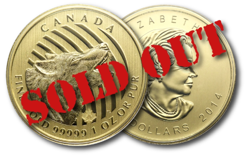 Canadian Gold Wolf (Sold Out!)