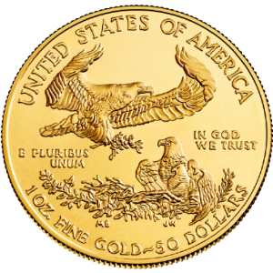 how to buy gold american eagle 1 oz coin - back