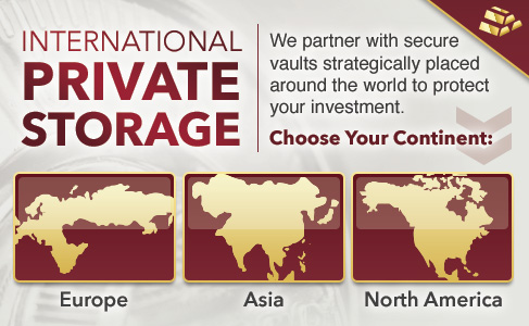 International Private Storage for Gold and Silver