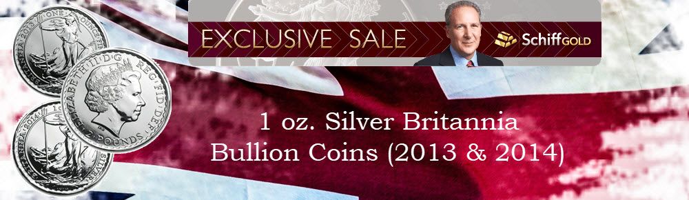 SchiffGold Britannia Silver Coin Sale