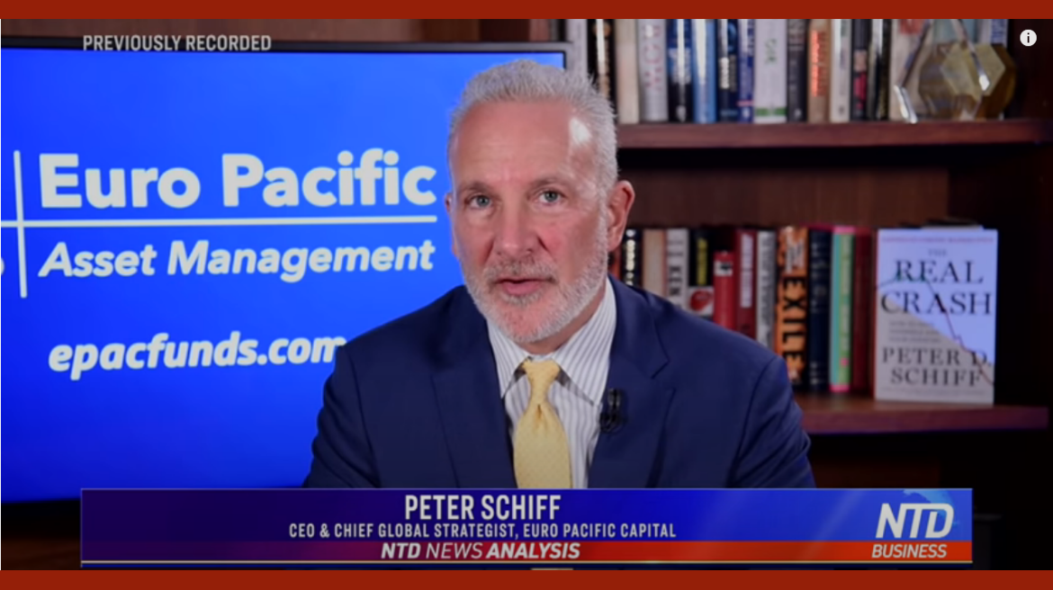 Peter Schiff: We Are on the Precipice of a Much Larger Crisis | SchiffGold