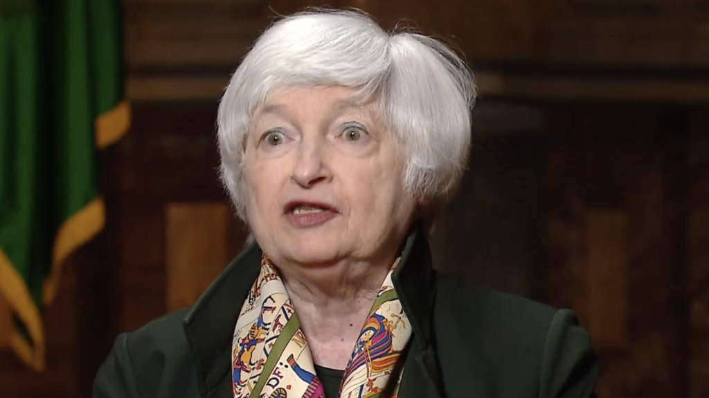 yellen face the nation
